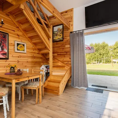 Nad Stawem Bogaczewo 度假居 Güldenboden